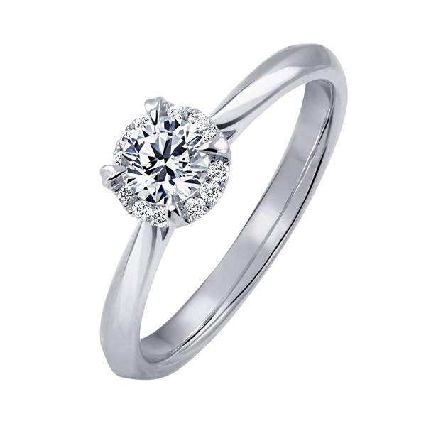 白K金31分鑽石戒指